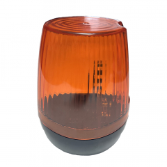 Лампа сигнальная желтая FURNITEH JD-02 для ворот и шлагбаумов